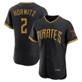 Cooneas P.Pirates #2 Spencer Horwitz Player Black 2026 City Connect Home Limited Elite Stitched Jerseys