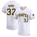 Cooneas P.Pirates #32 Henry Davis Player White Home Limited Elite Stitched Jerseys