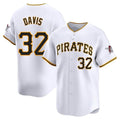 Cooneas P.Pirates #32 Henry Davis Player White Home Limited Stitched Jerseys