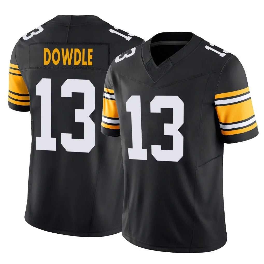 Cooneas P.Steelers #13 Rico Dowdle Player Black Limited Alternate Vapor F.U.S.E. Home Game Stitched Jerseys