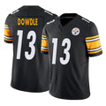 Cooneas P.Steelers #13 Rico Dowdle Player Black Limited Vapor F.U.S.E. Home Game Stitched Jerseys