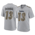 Cooneas P.Steelers #13 Rico Dowdle Player Gray Atmosphere Fashion Home Game Stitched Jerseys