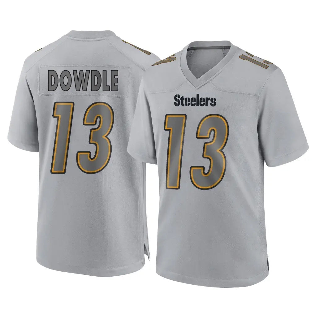 Cooneas P.Steelers #13 Rico Dowdle Player Gray Atmosphere Fashion Home Game Stitched Jerseys