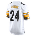 Cooneas P.Steelers #24 Joey Porter Jr. White Away Game American Stitched Jersey