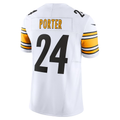 Cooneas P.Steelers #24 Joey Porter Jr. White Vapor F.U.S.E. Limited Stitched Jersey