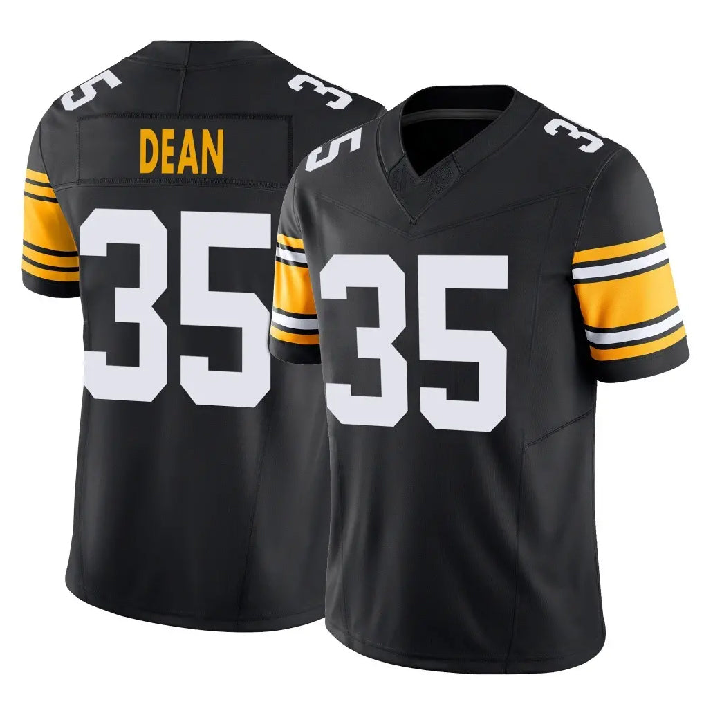Cooneas P.Steelers #35 Jamel Dean Player Black Limited Alternate Vapor F.U.S.E. Home Game Stitched Jerseys