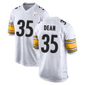 Cooneas P.Steelers #35 Jamel Dean Player White Home Game Stitched Jerseys