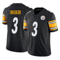 Cooneas P.Steelers #3 Jaquan Brisker Player Black Limited Vapor F.U.S.E. Home Game Stitched Jerseys