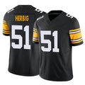 Cooneas P.Steelers #51 Nick Herbig Player Black Limited Alternate Vapor F.U.S.E. Home Game Stitched Jerseys