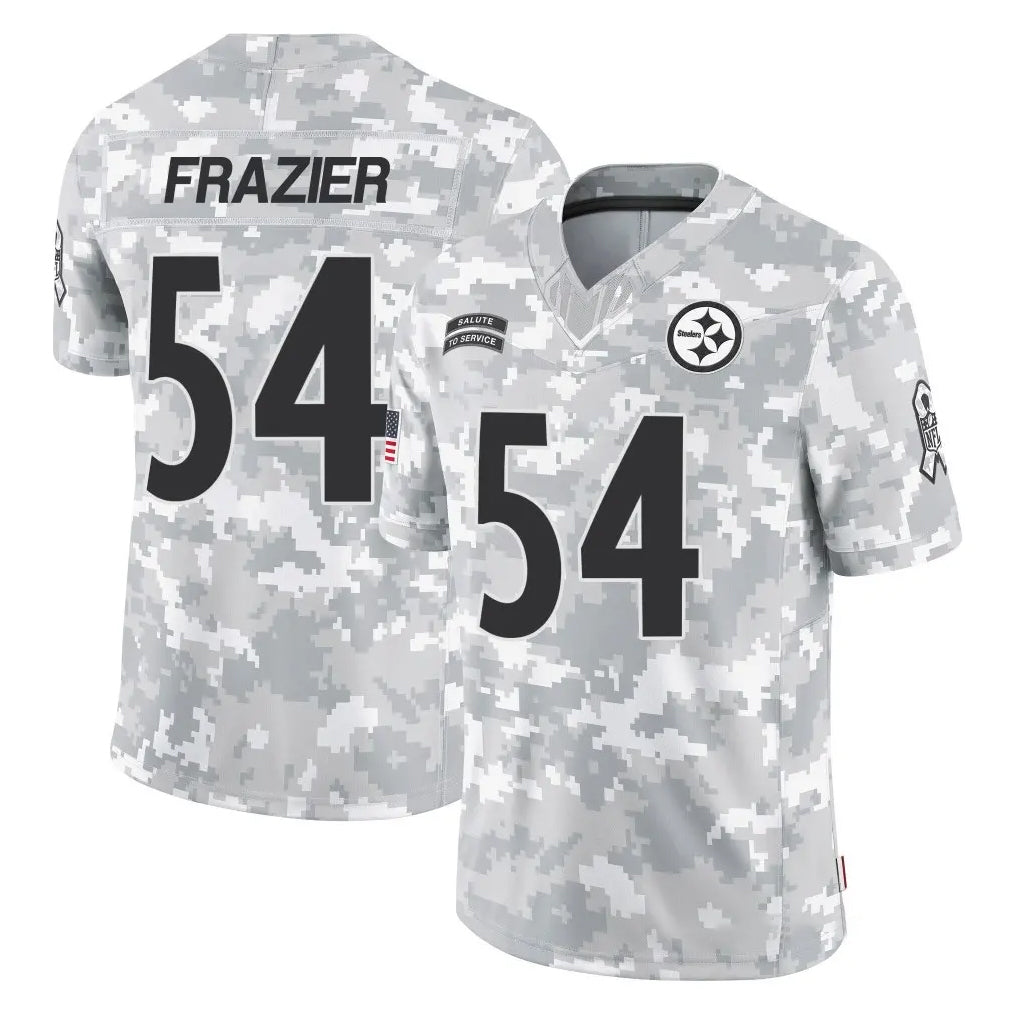 Cooneas P.Steelers #54 Zach Frazier Player Arctic Camo Limited Salute To Service Home Game Stitched Jerseys