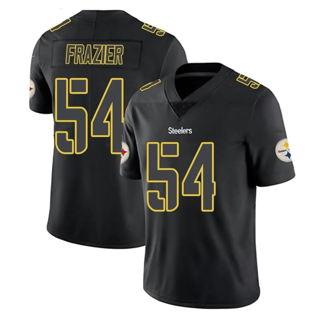 Cooneas P.Steelers #54 Zach Frazier Player Black Impact Limited Home Game Stitched Jerseys