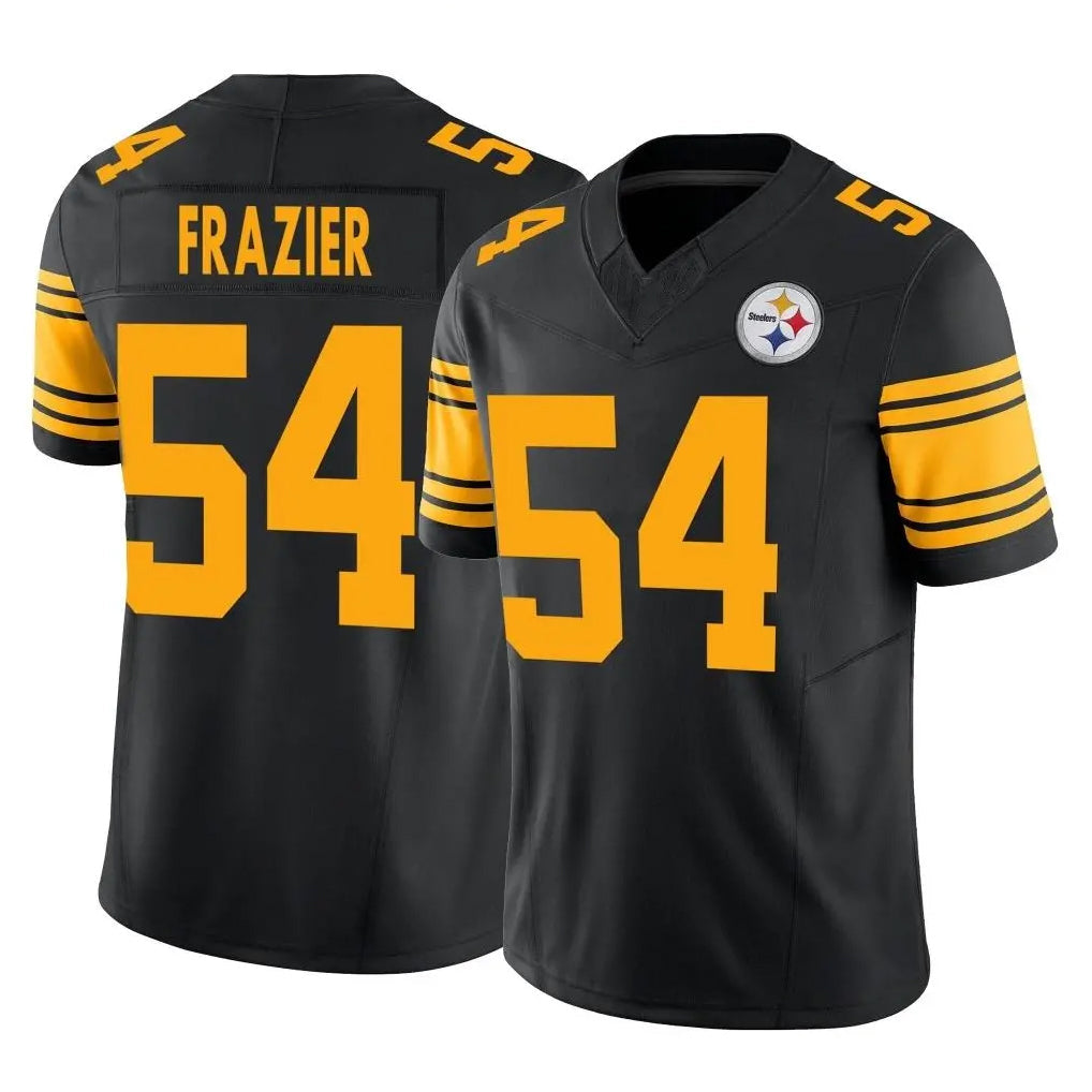 Cooneas P.Steelers #54 Zach Frazier Player Black Limited 2nd Alternate Vapor F.U.S.E. Home Game Stitched Jerseys