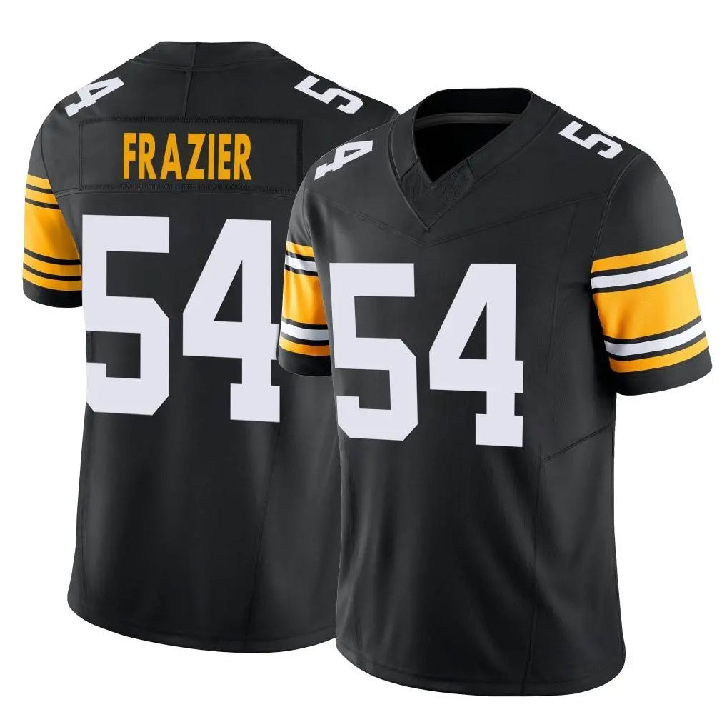 Cooneas P.Steelers #54 Zach Frazier Player Black Limited Alternate Vapor F.U.S.E. Home Game Stitched Jerseys