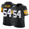 Cooneas P.Steelers #54 Zach Frazier Player Black Limited Alternate Vapor F.U.S.E. Home Game Stitched Jerseys