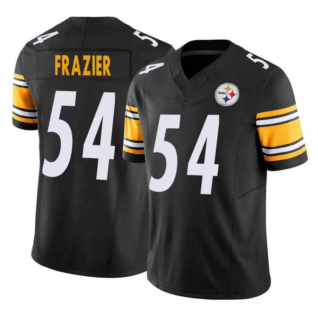 Cooneas P.Steelers #54 Zach Frazier Player Black Limited Vapor F.U.S.E. Home Game Stitched Jerseys