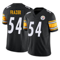Cooneas P.Steelers #54 Zach Frazier Player Black Limited Vapor F.U.S.E. Home Game Stitched Jerseys