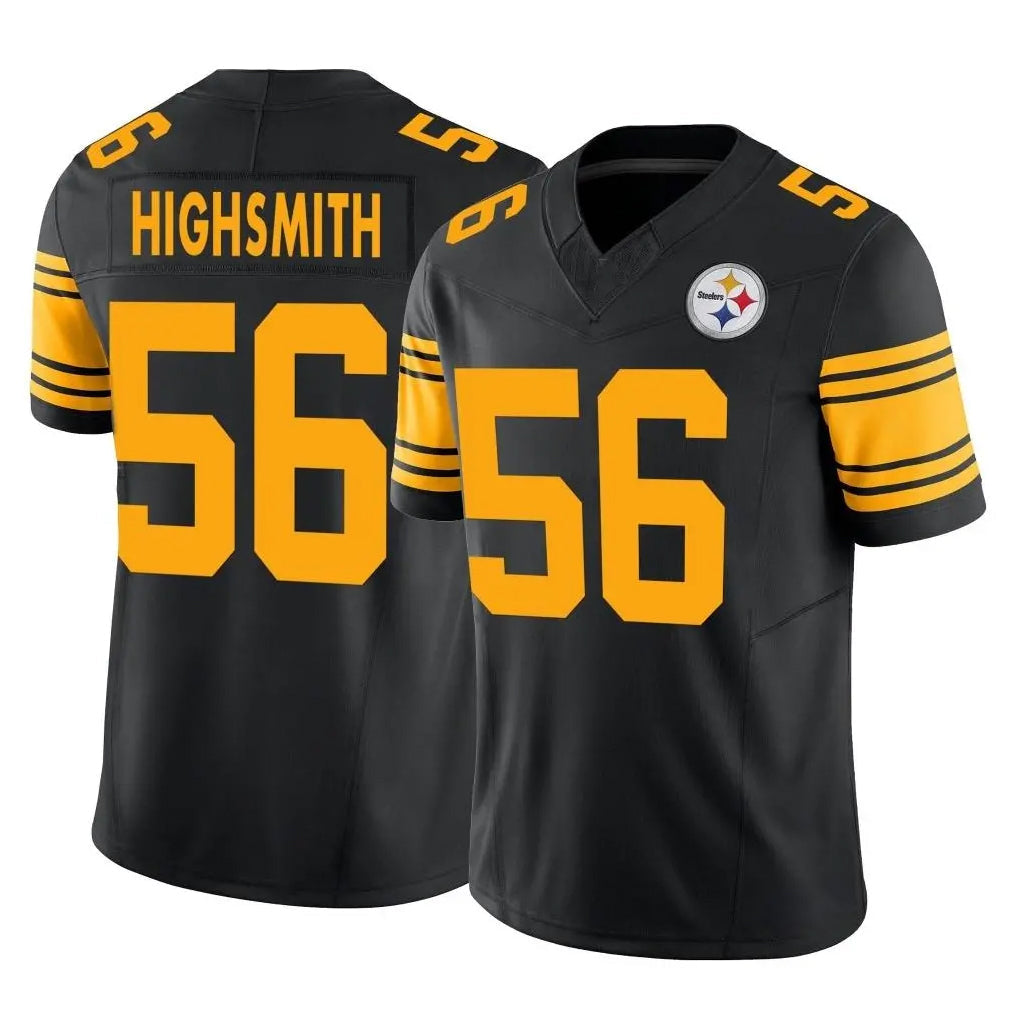 Cooneas P.Steelers #56 Alex Highsmith Player Black Limited 2nd Alternate Vapor F.U.S.E. Home Game Stitched Jerseys
