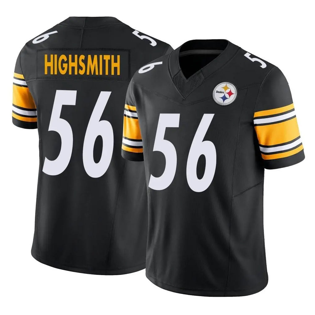 Cooneas P.Steelers #56 Alex Highsmith Player Black Limited Vapor F.U.S.E. Home Game Stitched Jerseys