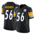 Cooneas P.Steelers #56 Alex Highsmith Player Black Limited Vapor F.U.S.E. Home Game Stitched Jerseys