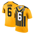 Cooneas P.Steelers #6 Patrick Queen Player Gold Legend Limited 1933 Throwback Performance Home Game Stitched Jerseys
