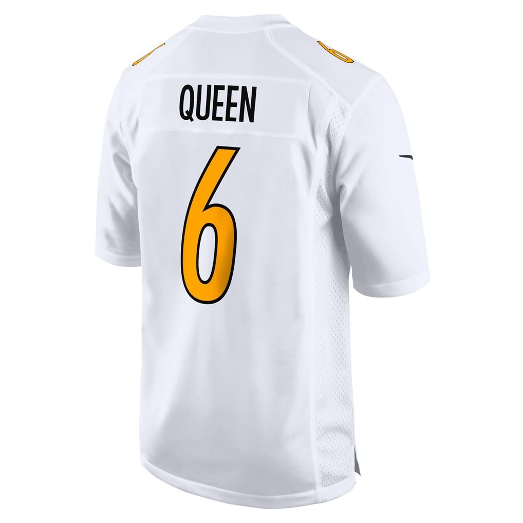 Cooneas P.Steelers #6 Patrick Queen Player White Fashion Limited Home Game Stitched Jerseys