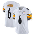Cooneas P.Steelers #6 Patrick Queen Player White Limited Vapor Untouchable Home Game Stitched Jerseys