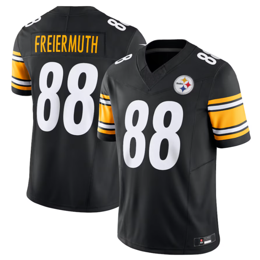 Cooneas P.Steelers #88 Pat Freiermuth Black Vapor F.U.S.E. Limited American Stitched Jerseys