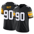 Cooneas P.Steelers #90 T.J. Watt Player Black Limited Alternate Vapor F.U.S.E. Home Game Stitched Jerseys