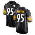 Cooneas P.Steelers #95 Keeanu Benton Player Black Home Game Stitched Jerseys