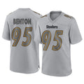 Cooneas P.Steelers #95 Keeanu Benton Player Gray Atmosphere Fashion Home Game Stitched Jerseys