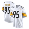 Cooneas P.Steelers #95 Keeanu Benton Player White Home Game Stitched Jerseys