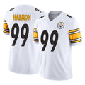 Cooneas P.Steelers #99 Derrick Harmon Player White Limited Vapor F.U.S.E. Home Game Stitched Jerseys