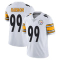 Cooneas P.Steelers #99 Derrick Harmon Player White Limited Vapor Untouchable Home Game Stitched Jerseys
