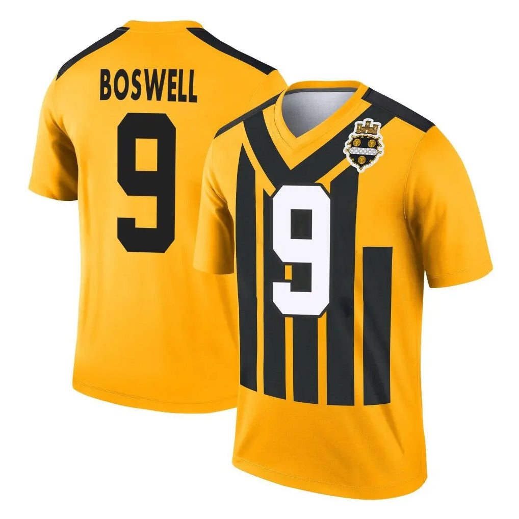 Cooneas P.Steelers #9 Chris Boswell Player Gold Legend Limited 1933 Throwback Performance Home Game Stitched Jerseys