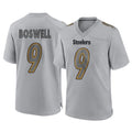 Cooneas P.Steelers #9 Chris Boswell Player Gray Atmosphere Fashion Home Game Stitched Jerseys