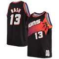 Cooneas P.Sunss #13 Steve Nash Mitchell & Ness Black 1996-1997 Big & Tall Hardwood Classics Swingman Jerseys