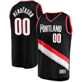 Cooneas PT.Blazers #00 Scoot Henderson Fanatics Black Fast Break Replica Jerseys - Icon Edition