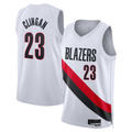 Cooneas PT.Blazers #23 Donovan Clingan White Swingman Jerseys - Association Edition