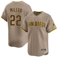 Cooneas S.Diego Padres #22 Mason Miller Player Khaki Home Limited Stitched Jerseys