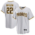 Cooneas S.Diego Padres #22 Mason Miller Player White Home Limited Game Stitched Jerseys