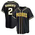Cooneas S.Diego Padres #2 Xander Bogaerts Player Black 2026 Fashion Home Stitched Jerseys