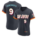 Cooneas S.Diego Padres #9 Jake Cronenworth Player Obsidian 2026 City Connect Home Limited Elite T-shirt Stitched Jerseys