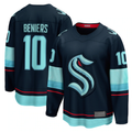 Cooneas S.Kraken #10 Matty Beniers Deep Sea Blue Premier Breakaway Player Jerseys