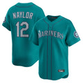 Cooneas S.Mariners #12 Josh Naylor Player Teal Home Limited Stitched Jerseys