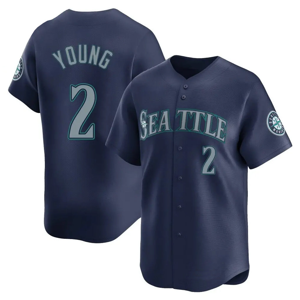 Cooneas S.Mariners #2 Cole Young Player Navy Home Limited Stitched Jerseys