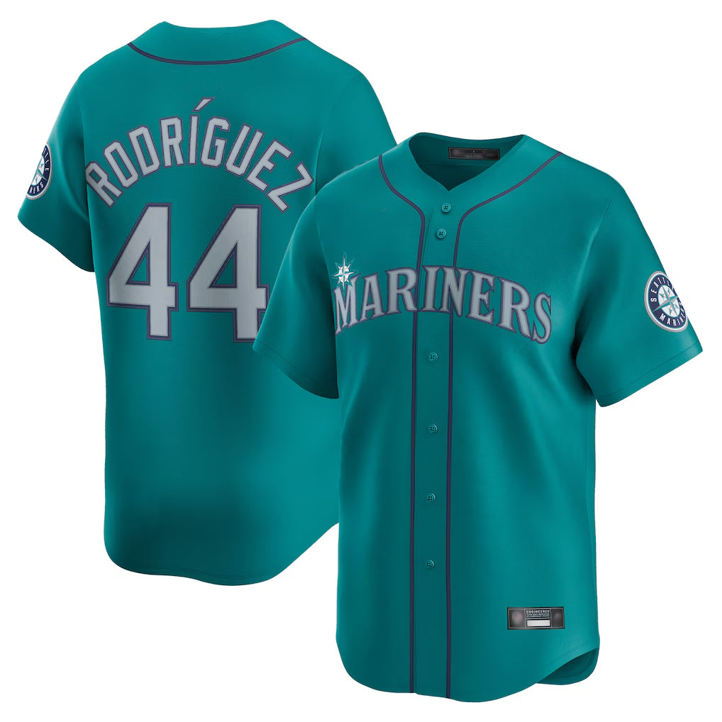 Cooneas S.Mariners #44 Julio Rodriguez Player Teal Home Limited Stitched Jerseys