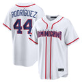 Cooneas S.Mariners #44 Julio Rodriguez Player White 2026 World Classic Home Stitched Jerseys