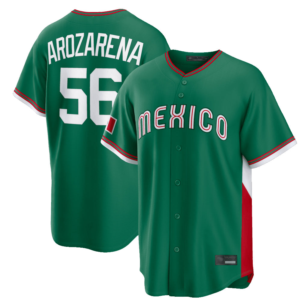 Cooneas S.Mariners #56 Randy Arozarena Player Green 2026 World Classic Limited Stitched Jerseys