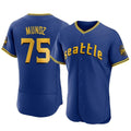 Cooneas S.Mariners #75 Andres Munoz Player Royal City Connect Home Limited Elite Stitched Jerseys