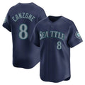 Cooneas S.Mariners #8 Dominic Canzone Player Navy Home Limited Stitched Jerseys
